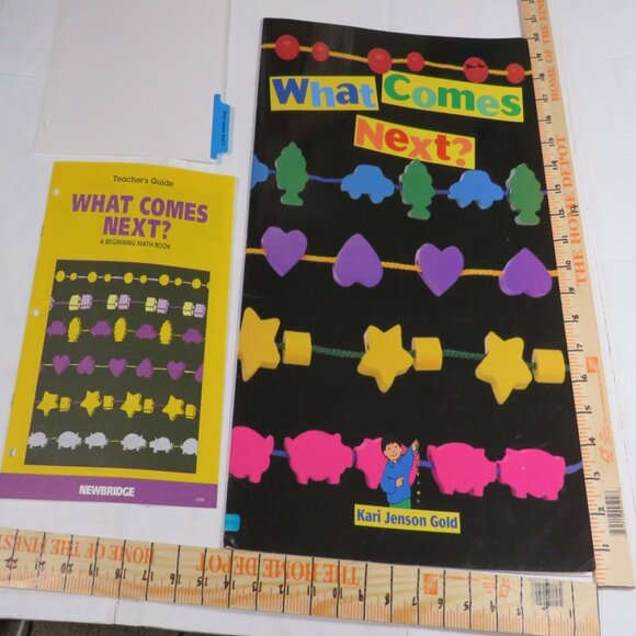 What Comes Next BIG BOOK (almost 2 feet tall) with teacher pages CLASSROOM SIZE - Picture 2 of 16